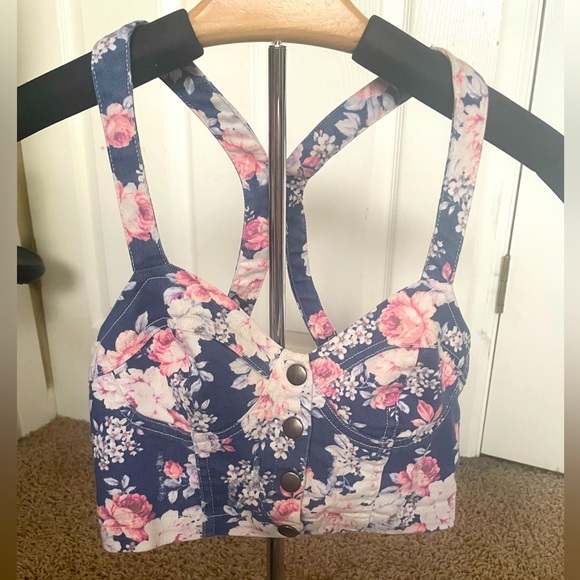 Nollie Denim crop top XS - Picture 2 of 7